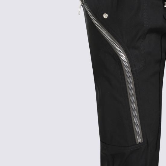 26FW 릭 오웬스 스트레이트 팬츠 RU02F4368 TE09 Black - RICK OWENS