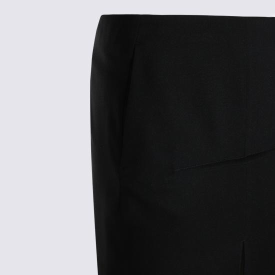 26FW 릭 오웬스 미디 스커트 RP02F5368 WT09 Black - RICK OWENS