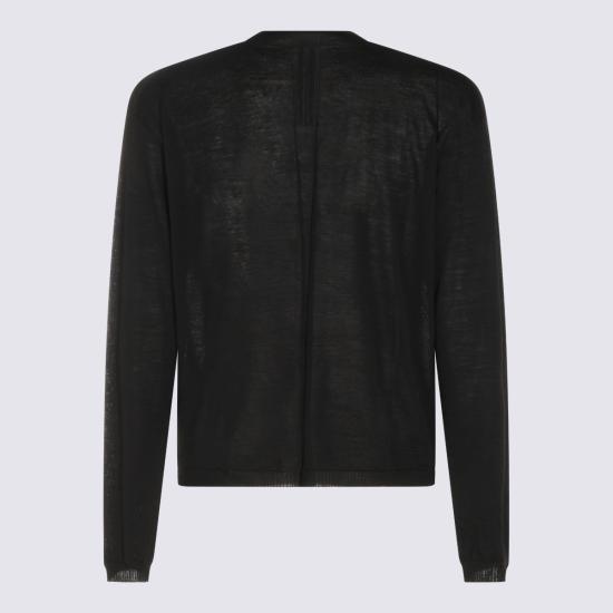 26FW 릭 오웬스 스웨터 RU02F4612 ML09 Black - RICK OWENS