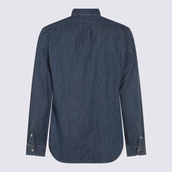 26FW 폴로 랄프로렌  포니로고 자수 데님 셔츠 710792043 001 - POLO RALPH LAUREN