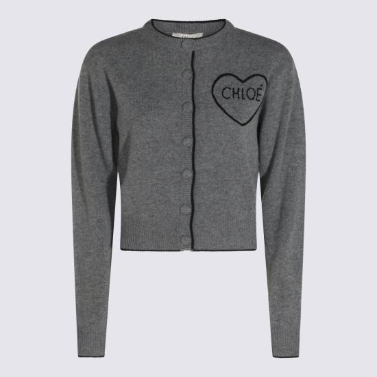 26FW 끌로에 가디건 CH26AMC15710 012 DIVINE GREY