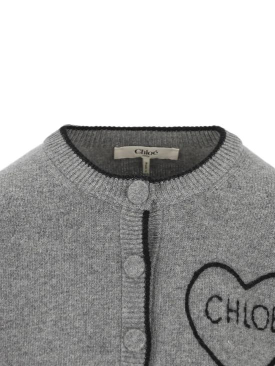 26FW 끌로에 가디건 CH26AMC15710 012 Grigio - CHLOE