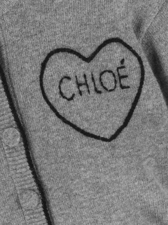 26FW 끌로에 가디건 CH26AMC15710 012 Grigio - CHLOE