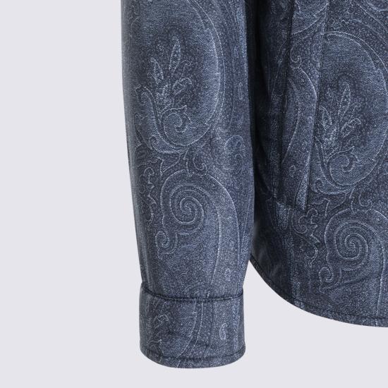 26FW 에트로 긴팔 셔츠 MRBA0109 99SASZ5X0883 LIGHT BLUE - ETRO