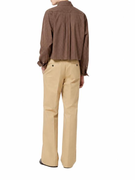 26FW 미우미우 스트레이트 팬츠 MP2024SOOO1UPX F0065 CORDA - MIU MIU