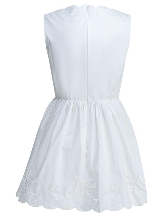 26SS 셀프 포트레이트 미디 원피스 AC26034SW WHITE - SELF PORTRAIT