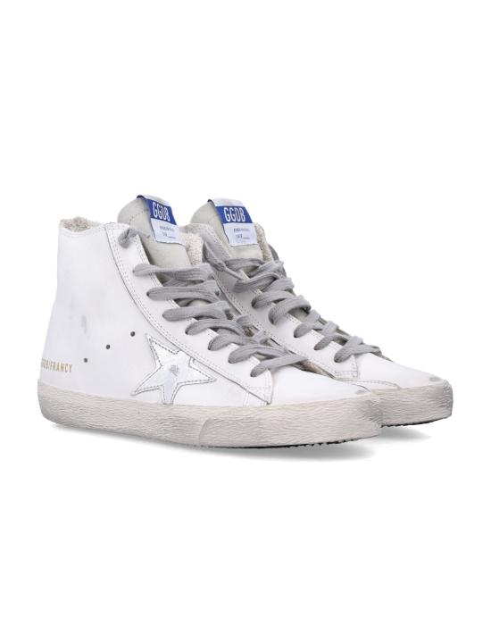 26FW 골든구스 스웨이드 스타 프랜시 스니커즈 GWF00113F000319 10274 WHITE SILVER MILK - GOLDEN GOOSE