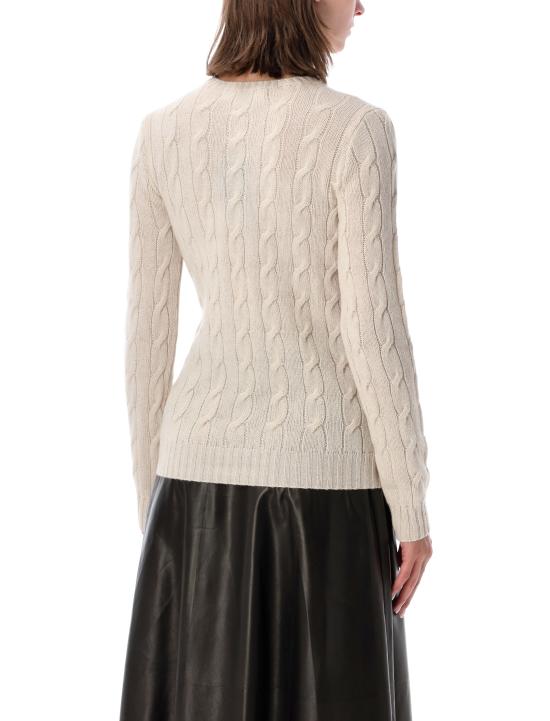 26FW 랄프 로렌 스웨터 290P24104 008 SAND MELANGE - RALPH LAUREN