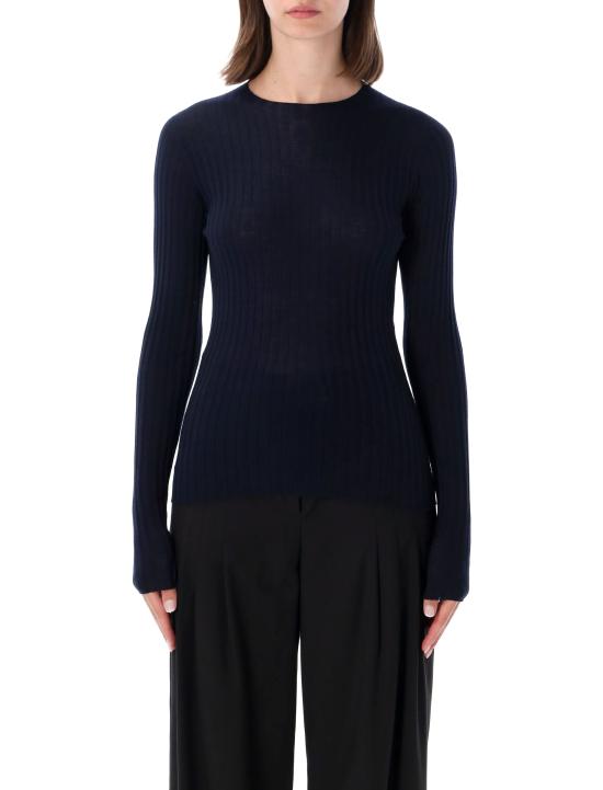 26FW 발렌시아가 스웨터 875678T1785 8065 NAVY