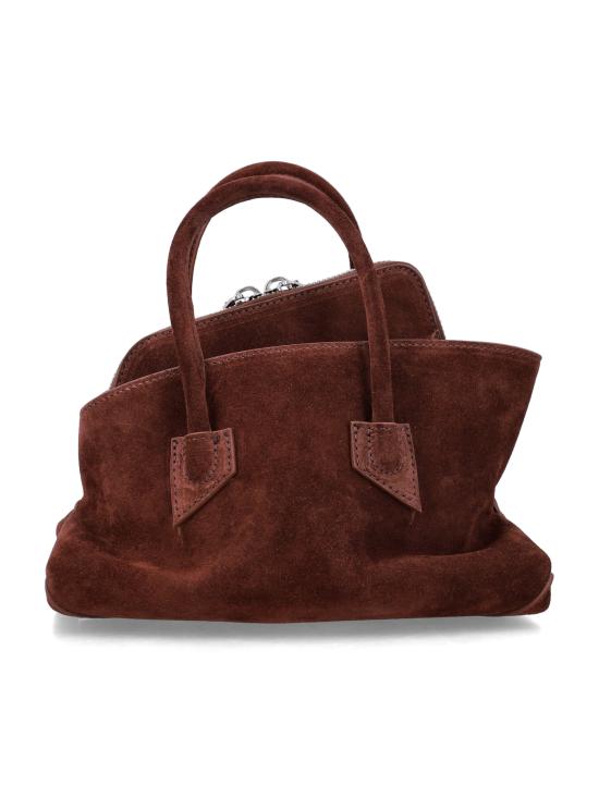 26FW 디 아티코 토트백 WAH00063LBT007AA 850 CHOCOLATE - THE ATTICO