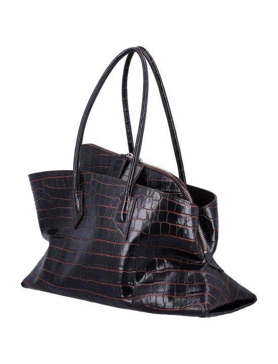 26FW 디 아티코 토트백 WAH00054LBT021PR 207 COFFEE - THE ATTICO