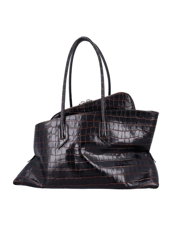 26FW 디 아티코 토트백 WAH00054LBT021PR 207 COFFEE - THE ATTICO