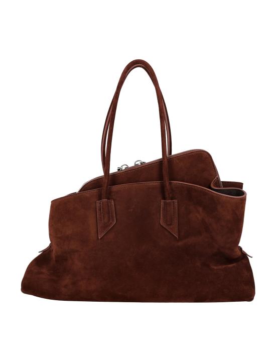 26FW 디 아티코 토트백 WAH00054LBT007AA 850 LIGHT CHOCOLATE - THE ATTICO