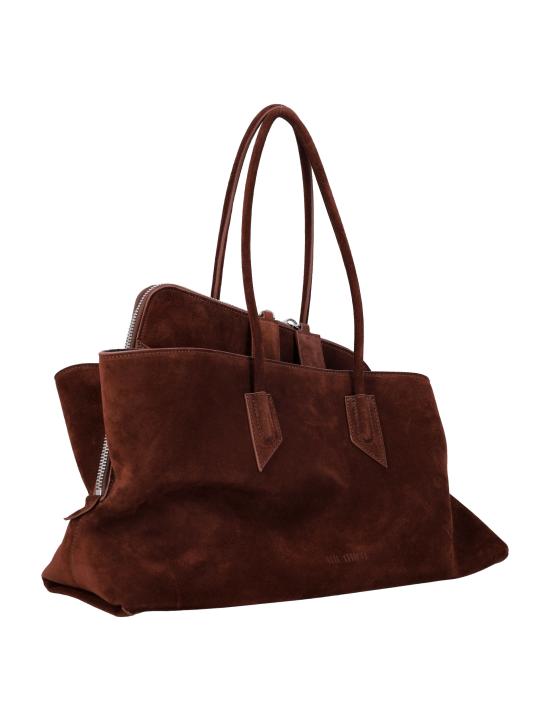 26FW 디 아티코 토트백 WAH00054LBT007AA 850 LIGHT CHOCOLATE - THE ATTICO