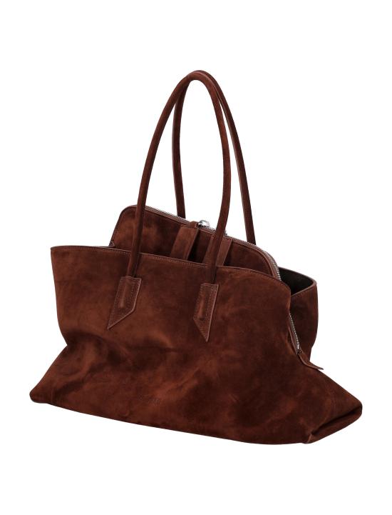 26FW 디 아티코 토트백 WAH00054LBT007AA 850 LIGHT CHOCOLATE - THE ATTICO