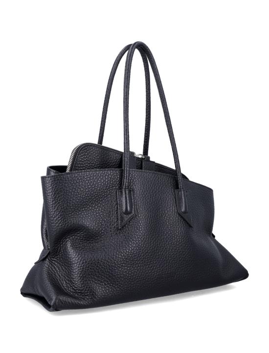 26FW 디 아티코 토트백 WAH00054LBT117AA 100 BLACK - THE ATTICO