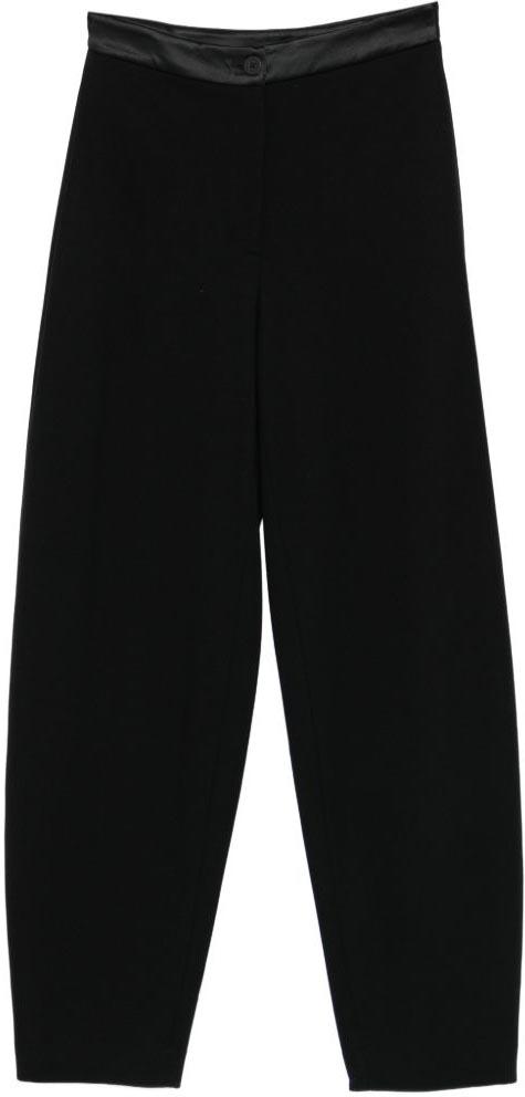 26SS 엠포리오 아르마니 스트레이트 팬츠 EW004436AF12303 BLACK