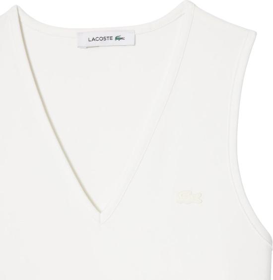 26SS 라코스테 롱 원피스 4392634 WHITE - LACOSTE