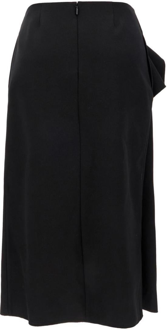 26FW 랑방 미디 스커트 RWST00044885A2610 BLACK - LANVIN