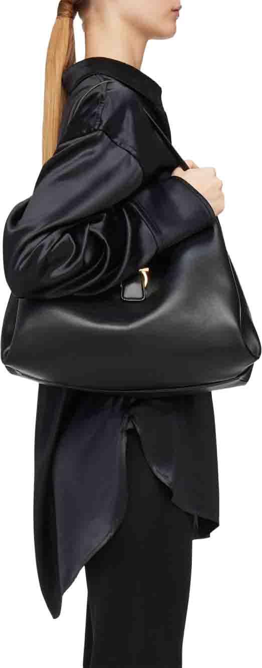 26FW 살바토레 페라가모 토트백 219804777335001 BLACK - SALVATORE FERRAGAMO