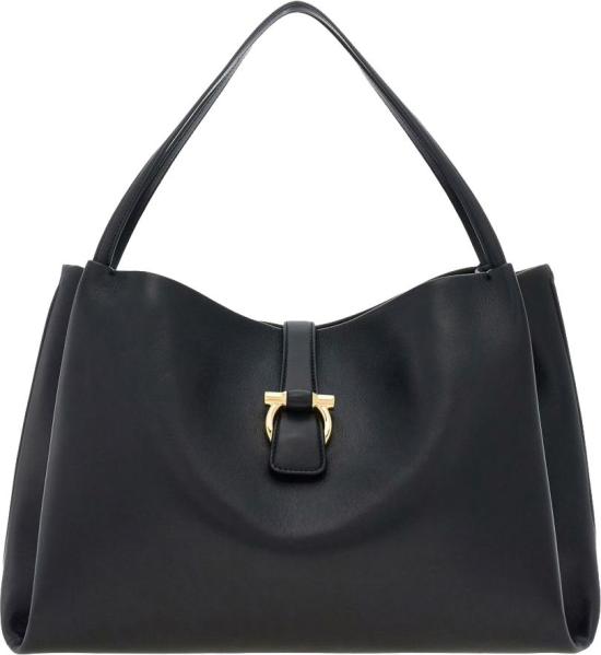 26FW 살바토레 페라가모 토트백 219804777335001 BLACK
