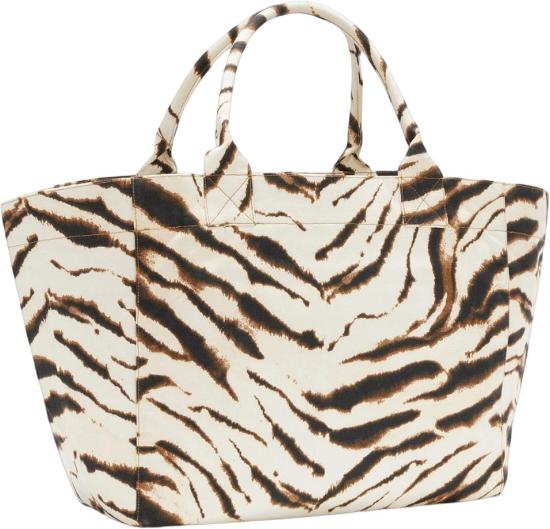 26FW 가니 토트백 GANNIC2080025135XXLSHOPPERSHOPPINGBAGSOFFWHITEDESSIN DIVERS - GANNI