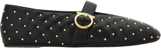 26FW 살바토레 페라가모 플랫 슈즈 01L931795487001 BLACK