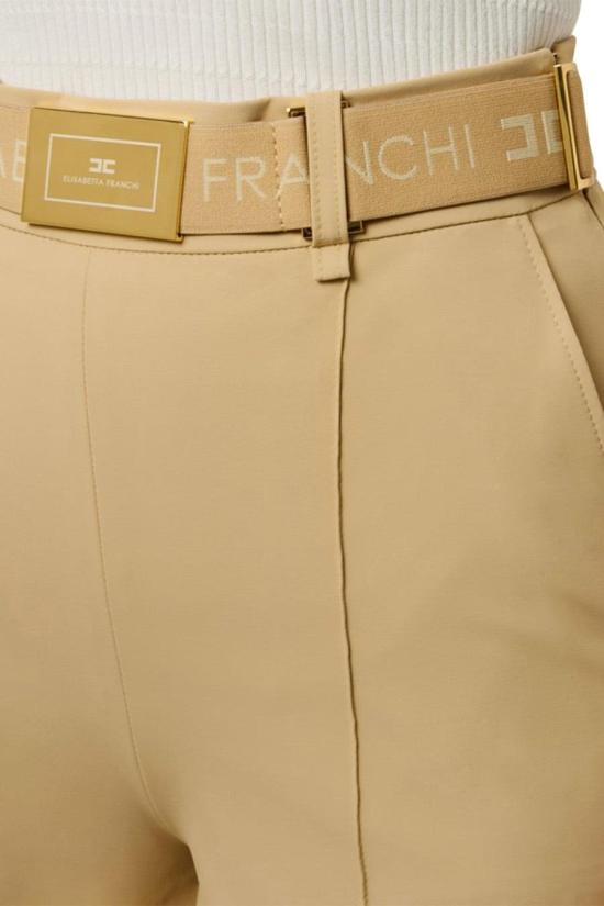 26SS 엘리자베타프랜치 숏팬츠 SH00861E2 BROWN - ELISABETTA FRANCHI
