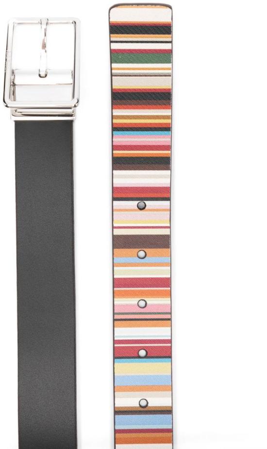26FW 폴 스미스 가죽 벨트 M1A8172DC2FMU92 BLACK - PAUL SMITH