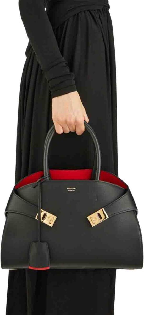 26FW 살바토레 페라가모 토트백 215608767814008 BLACK - SALVATORE FERRAGAMO