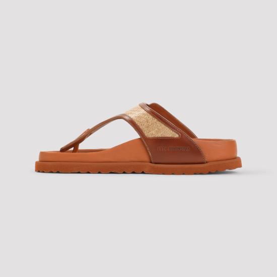 26FW 버켄스탁 샌들 1033111 GINGER BROWN RAFFIA - BIRKENSTOCK