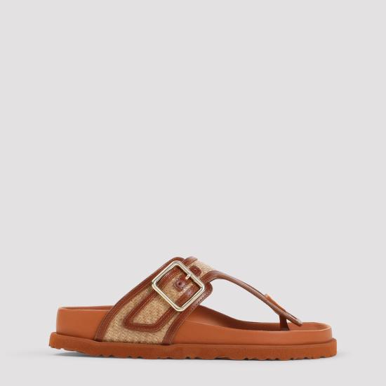 26FW 버켄스탁 샌들 1033111 GINGER BROWN RAFFIA