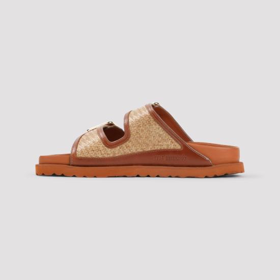 26FW 버켄스탁 샌들 1032507 GINGER BROWN RAFFIA - BIRKENSTOCK