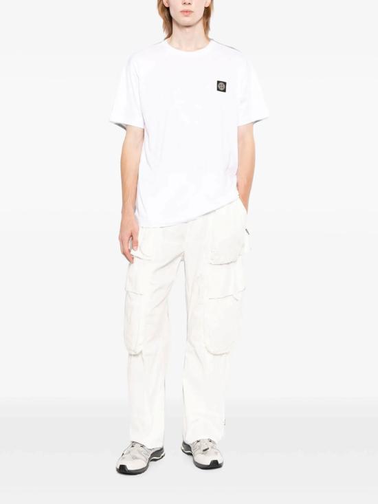 26FW 스톤 아일랜드 탑 L2S152100027 S0013 V0001 WHITE - STONE ISLAND