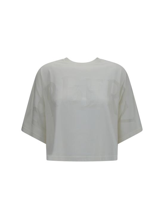 26FW 버버리 반팔 티셔츠 8125870 B7078 WHITE