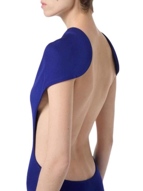 26SS 톰포드 롱 원피스 ABJ895FAX162 CLEMATIS BLUE UCU - TOMFORD