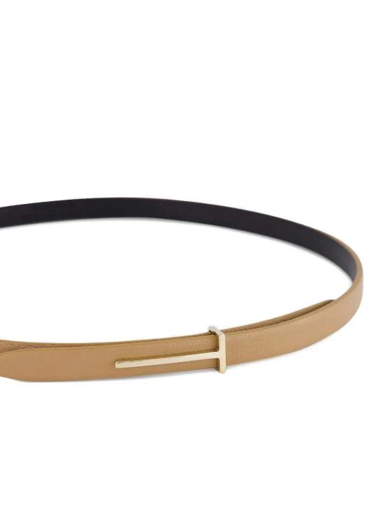 26SS 톰포드 레귤러 벨트 WB333LGO033P RHUM JBR - TOMFORD