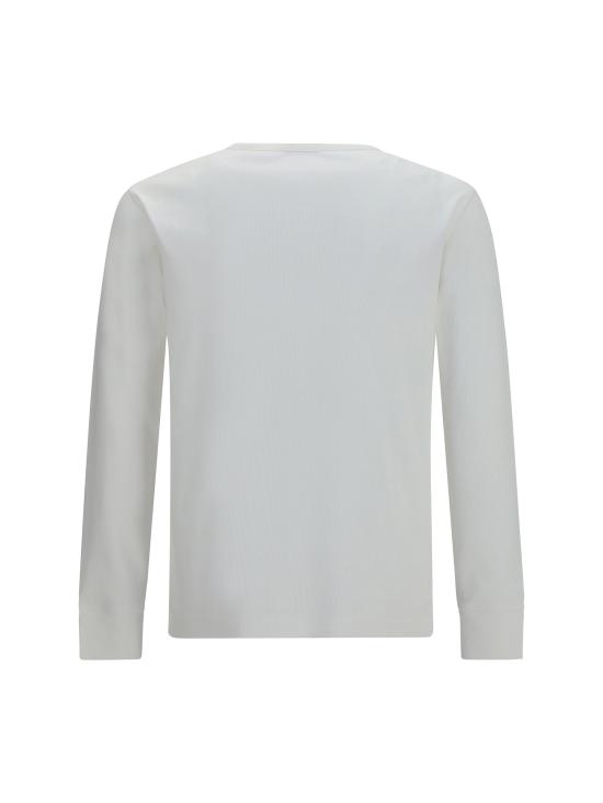 26FW 버버리 긴팔 티셔츠 8128299 B7078 WHITE - BURBERRY