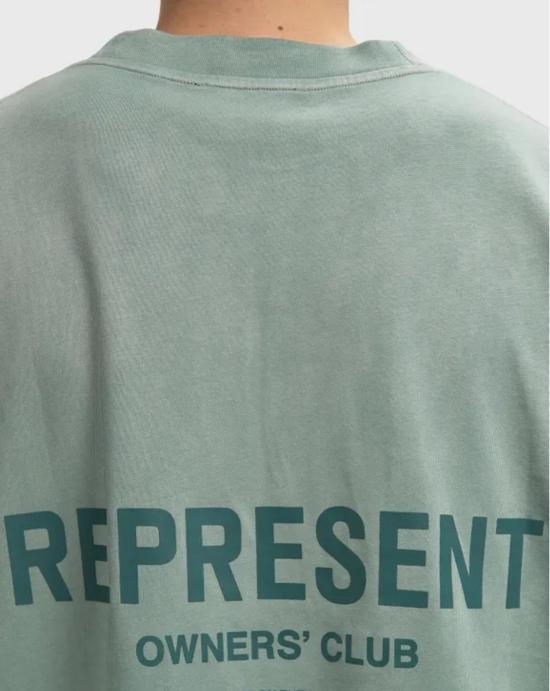  리프레젠트 반팔 티셔츠 OCM41114 36 Washed aloe - REPRESENT