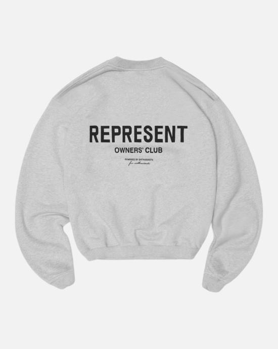  리프레젠트 긴팔 티셔츠 OCM41115 158 Ash grey - REPRESENT