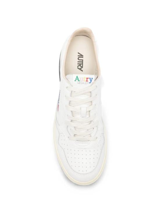 26FW 오트리 메달리스트 로우 스니커즈 AULM BG01 White - AUTRY