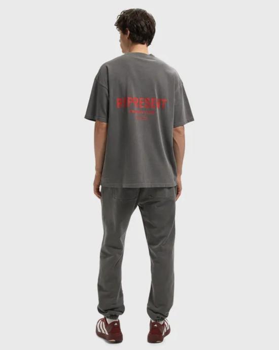  리프레젠트 반팔 티셔츠 OCM41114 02 Washed black - REPRESENT
