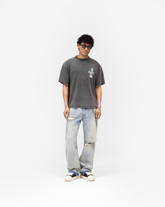  리프레젠트 반팔 티셔츠 MLM100598 47 Vintage grey - REPRESENT
