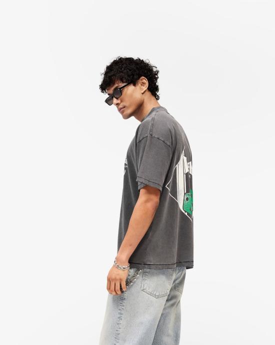  리프레젠트 반팔 티셔츠 MLM100598 47 Vintage grey - REPRESENT