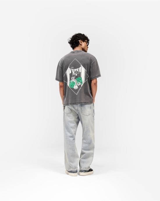 리프레젠트 반팔 티셔츠 MLM100598 47 Vintage grey - REPRESENT