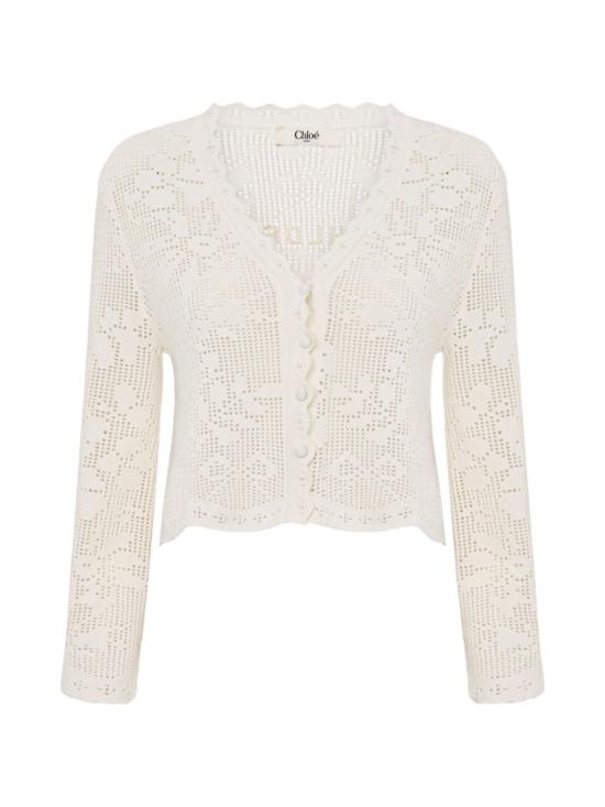 26FW 끌로에 가디건 CH26AMC10 850101 WHITE