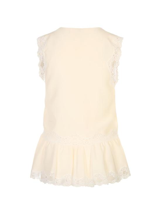 26FW 끌로에 민소매 티셔츠 CH26UHT93005 103 WHITE - CHLOE