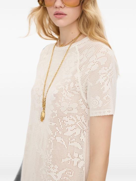 26FW 끌로에 미디 원피스 CH26AMR07 850101 WHITE - CHLOE