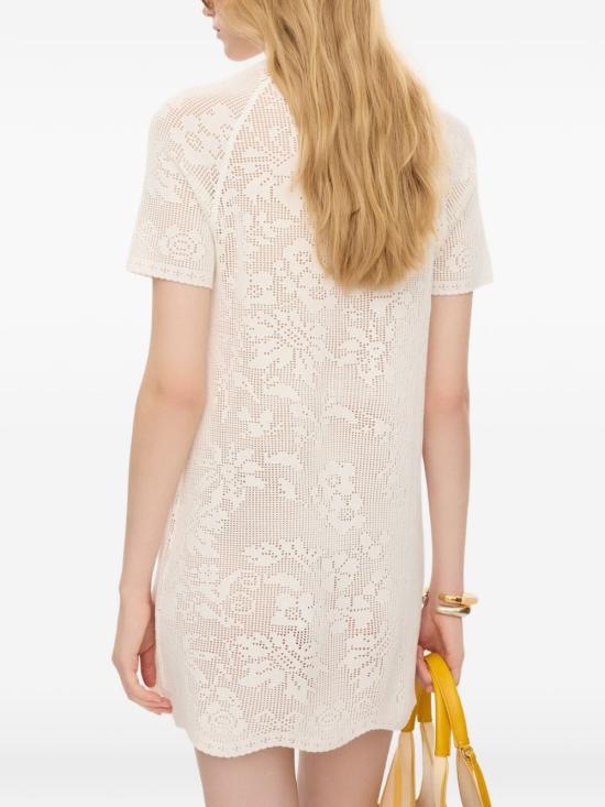 26FW 끌로에 미디 원피스 CH26AMR07 850101 WHITE - CHLOE