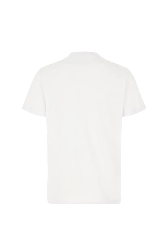 26FW 몽클레어 로고 프린트 티셔츠 8C0002589AUG 00A Bianco - MONCLER